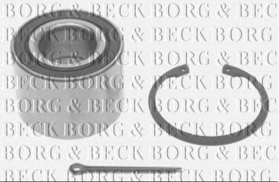 BORG & BECK bwk451 -  Комплект подшипника ступицы колеса